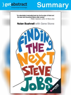 cover image of Finding the Next Steve Jobs (Summary)
